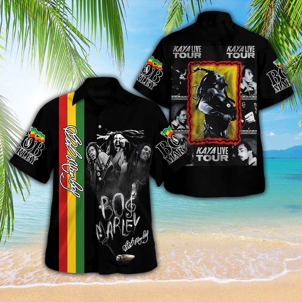 Bob Marley Music Hawaiian Shirt Gifts For Fans