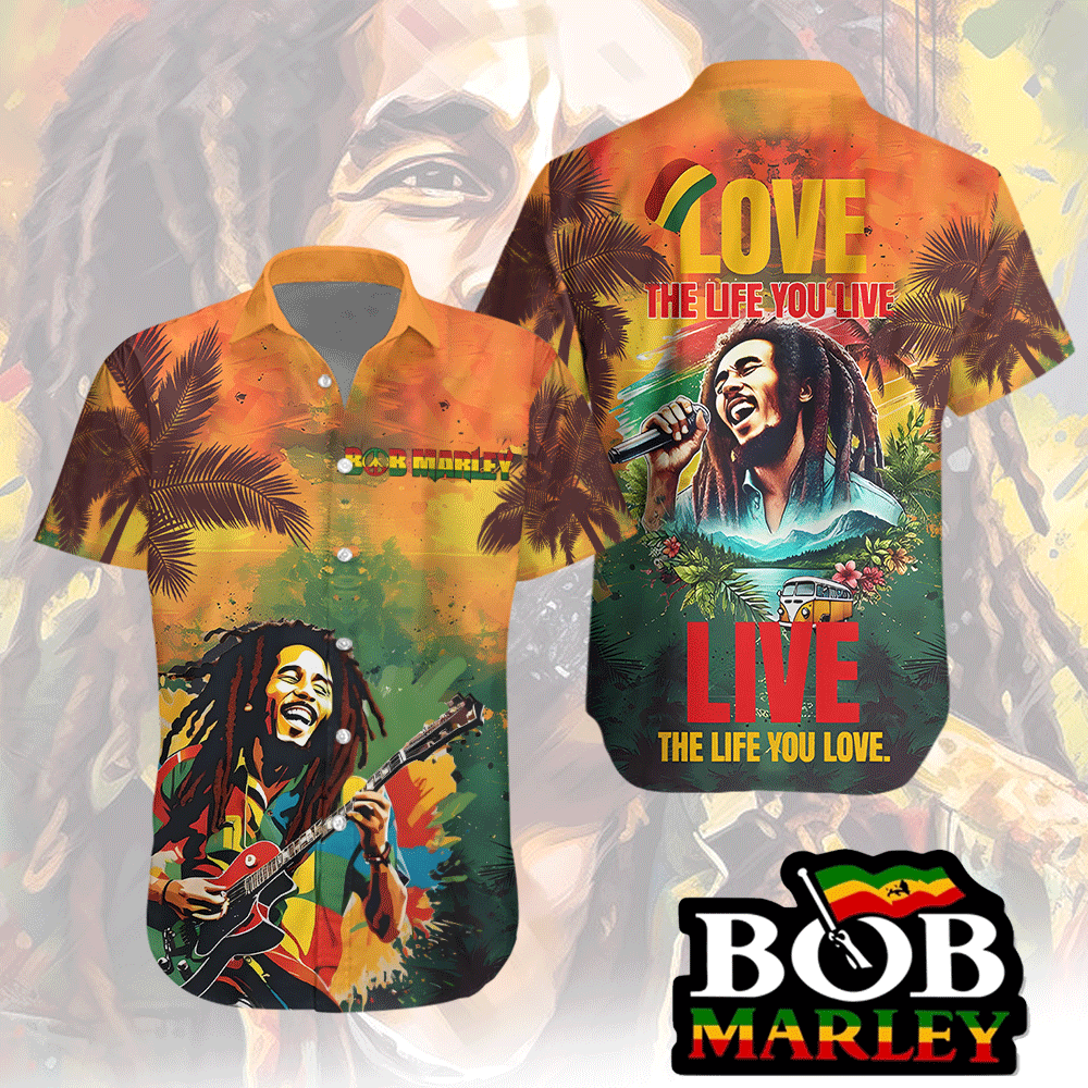 Bob Marley Music Hawaiian Shirt Gifts For Fans