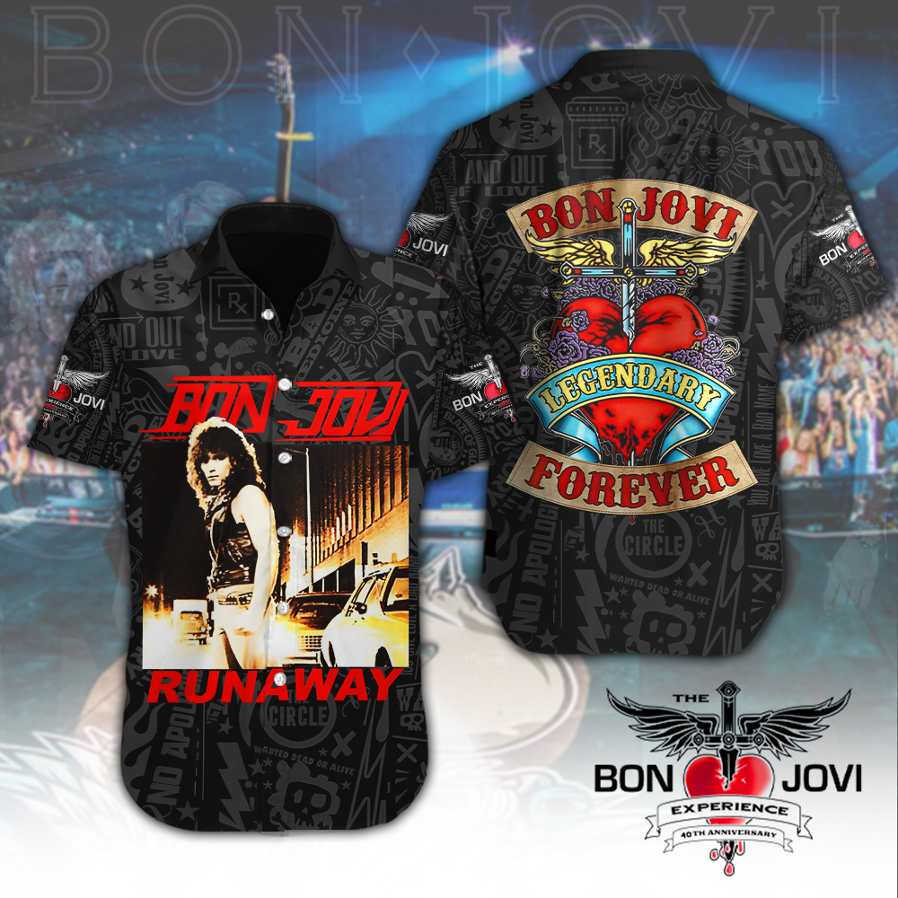 Bon Jovi Music Hawaiian Shirt Gifts For Fans
