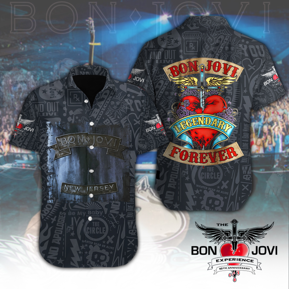 Bon Jovi Music Hawaiian Shirt Gifts For Fans