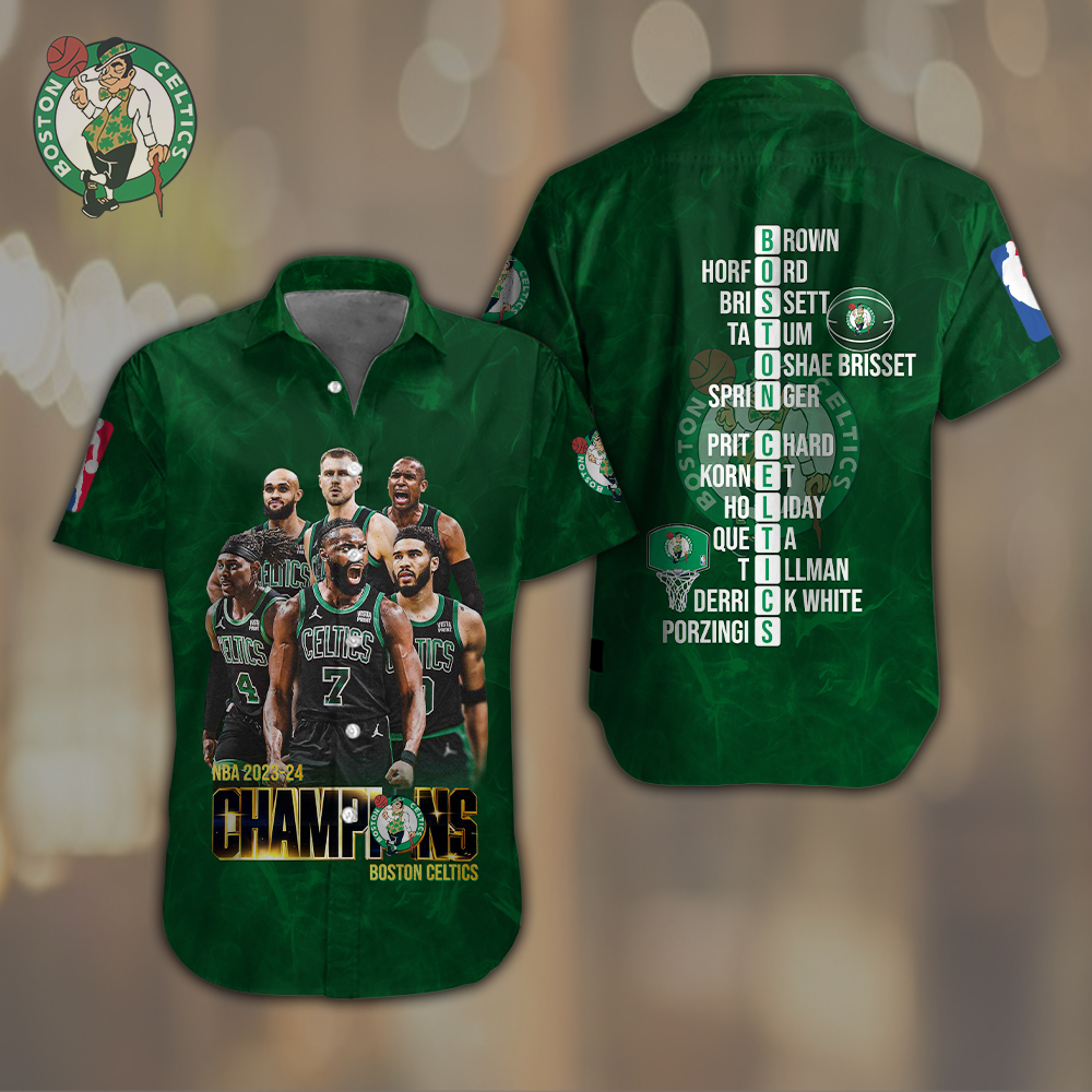 Boston Celtics NBA Hawaiian Shirt Gifts For Fans