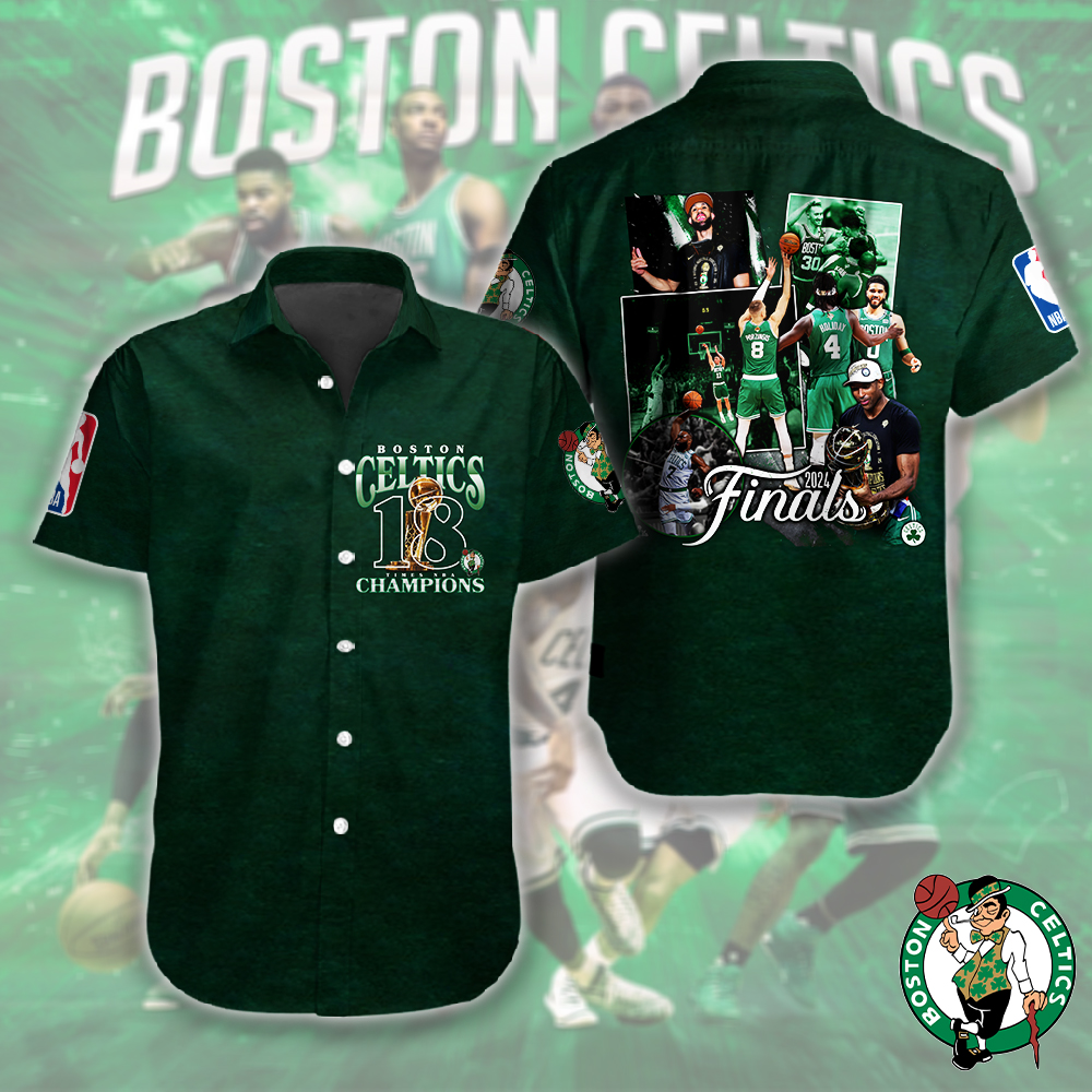 Boston Celtics NBA Hawaiian Shirt Gifts For Fans