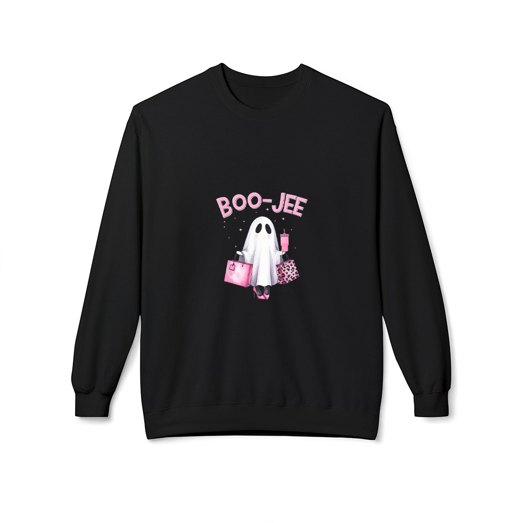 Boujee Boo Jee Spooky Ghost Funny Halloween Sweatshirts