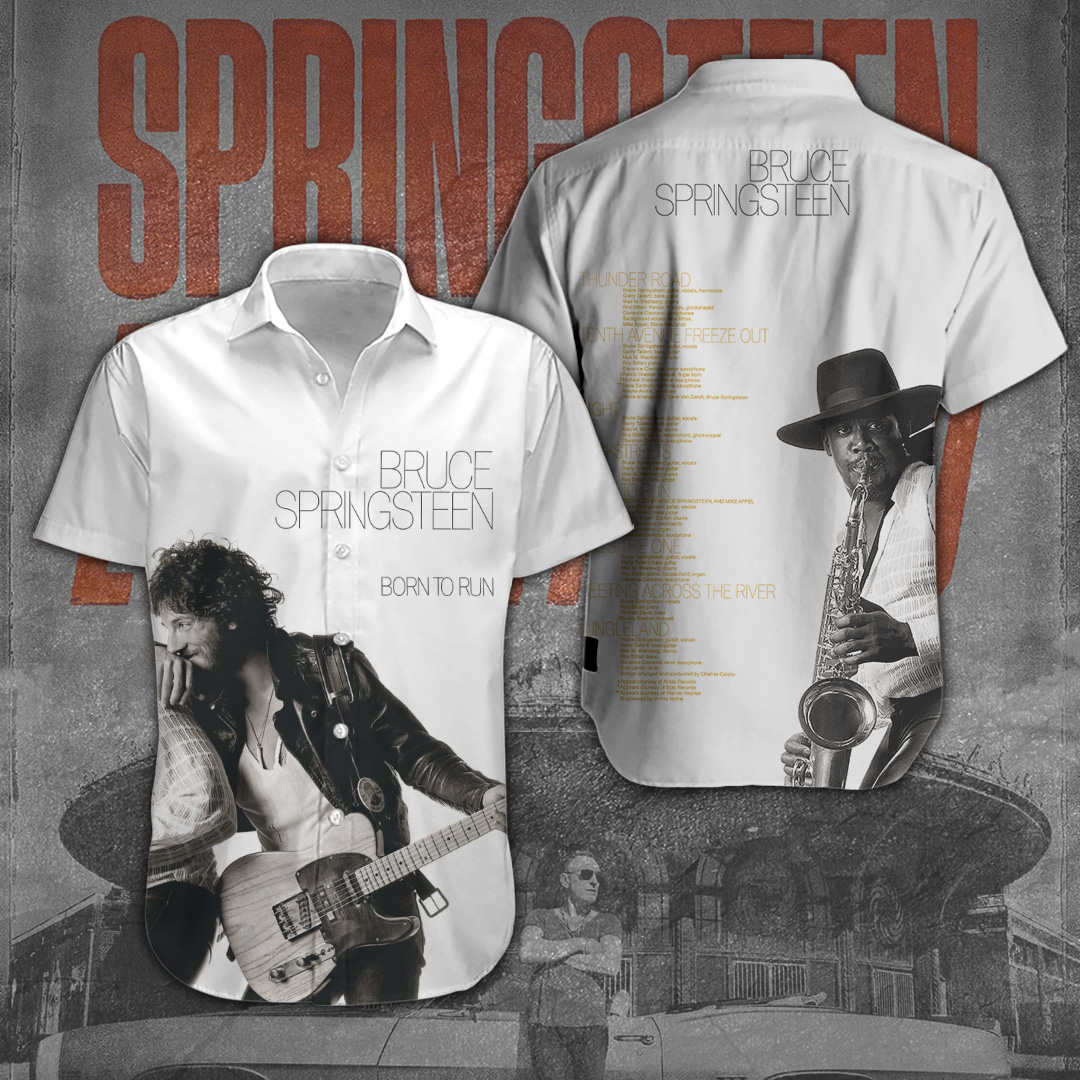 Bruce Springsteen Music Hawaiian Shirt Gifts For Fans