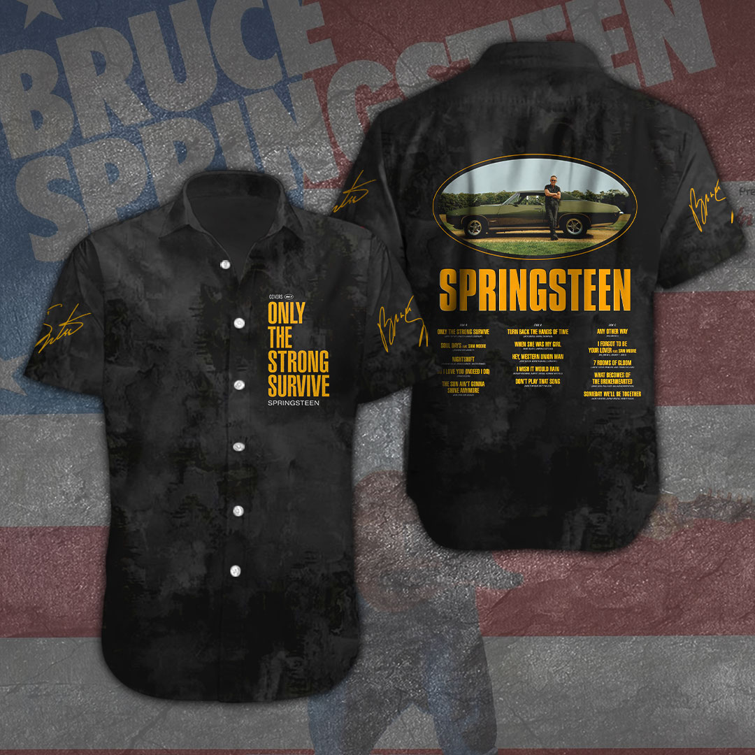 Bruce Springsteen Music Hawaiian Shirt Gifts For Fans