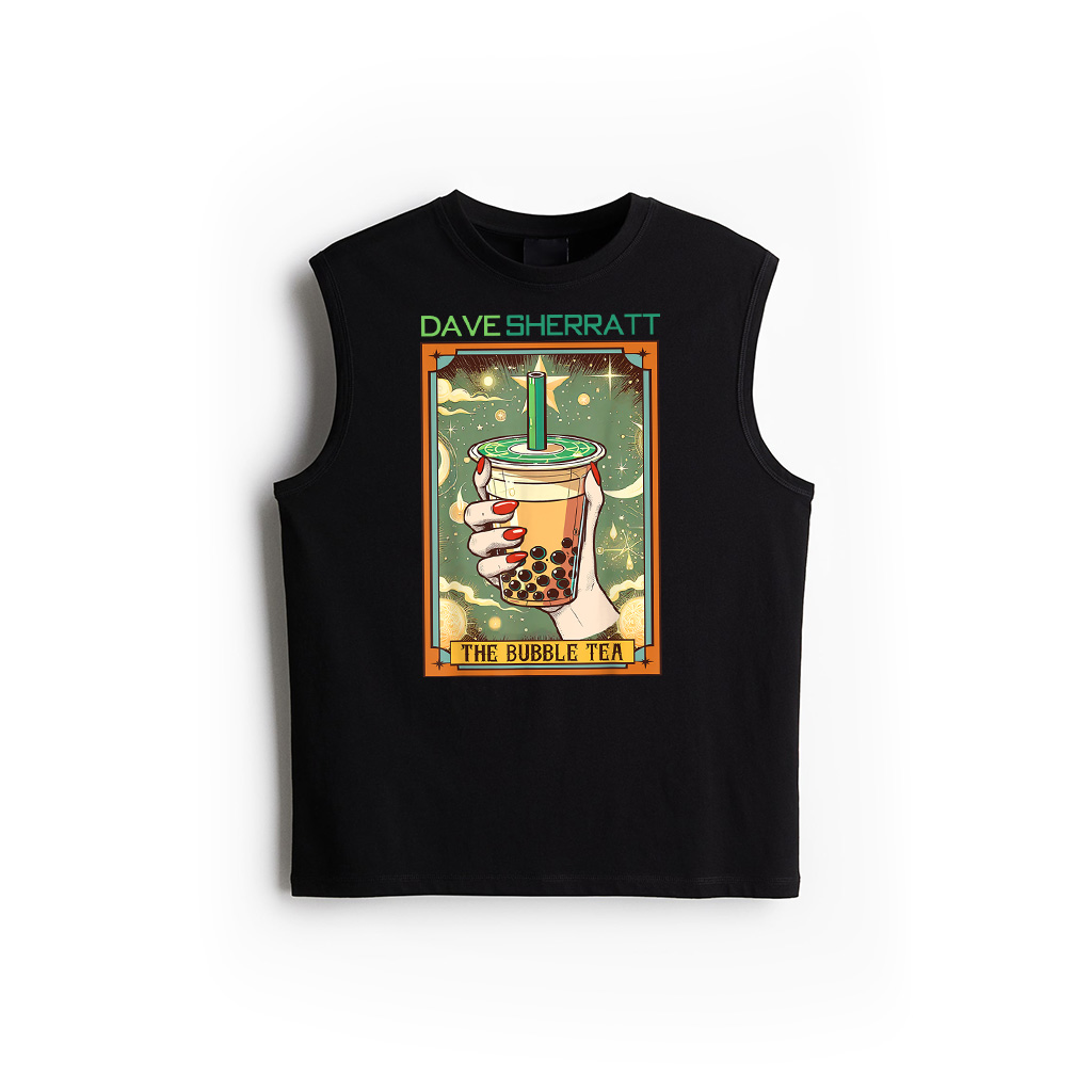 Bubble Tea Boba Tea Lover Bestie The Bubble Tea Tarot Card Tank Top