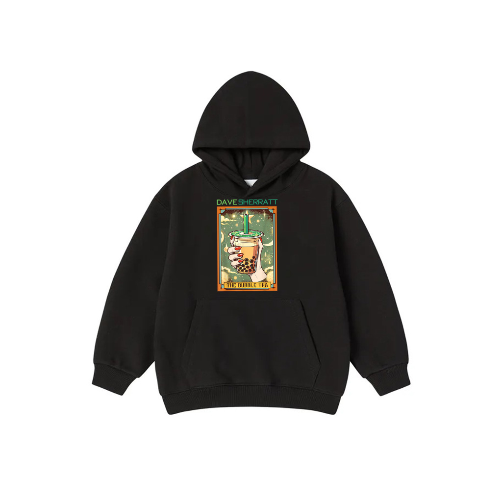 Bubble Tea Boba Tea Lover Bestie The Bubble Tea Tarot Card Hoodie