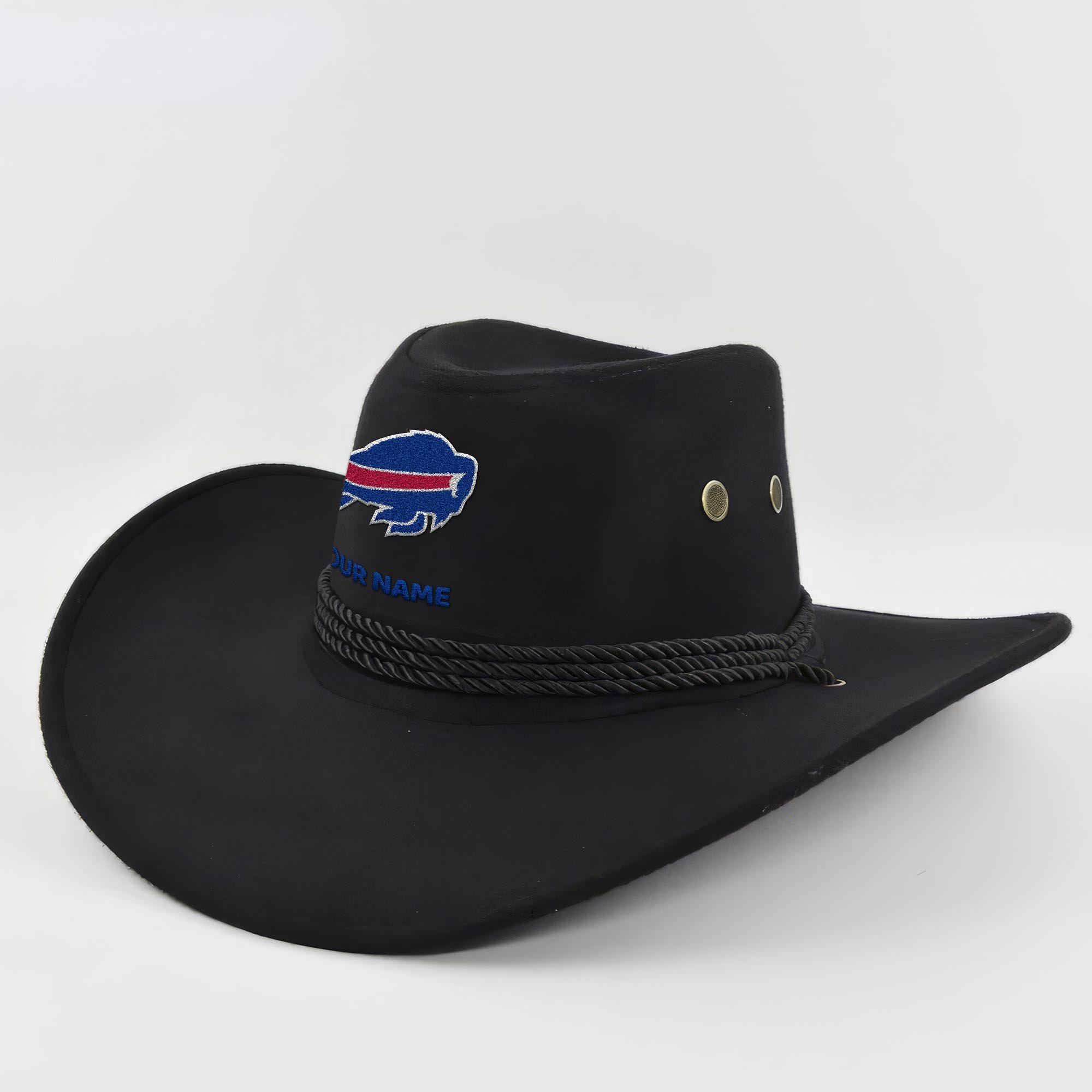 Buffalo Bills Cowboy Hat Custom Your Name, Gifts For Fan