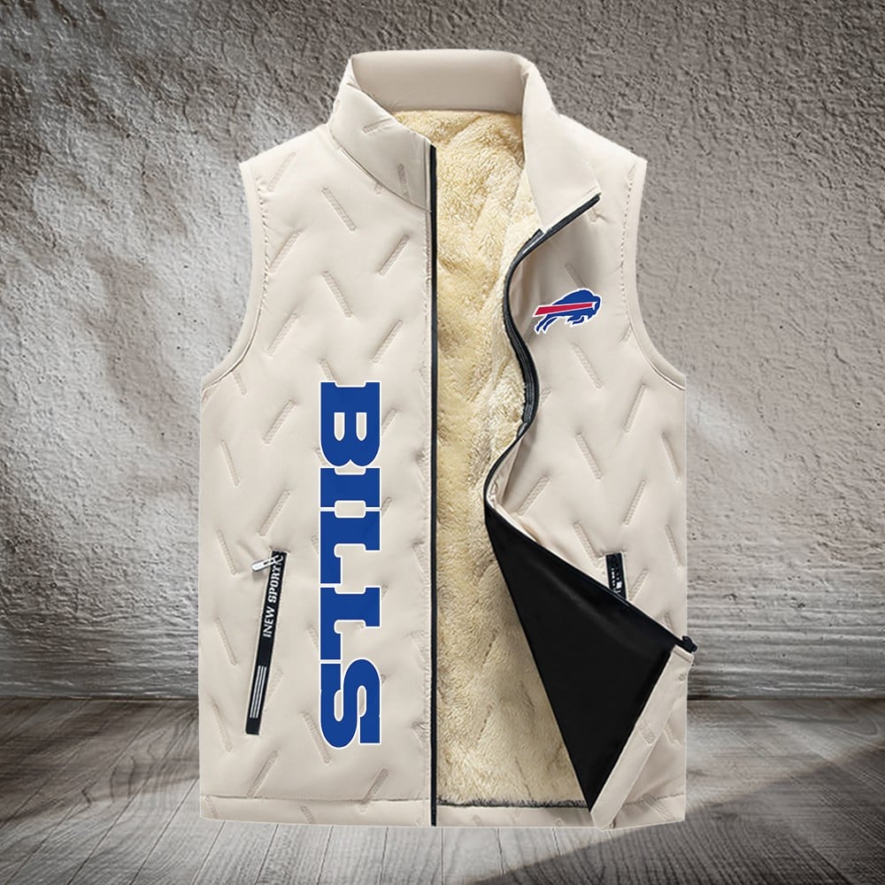 Buffalo Bills NFL Personalized Puffer Jacket For Fan