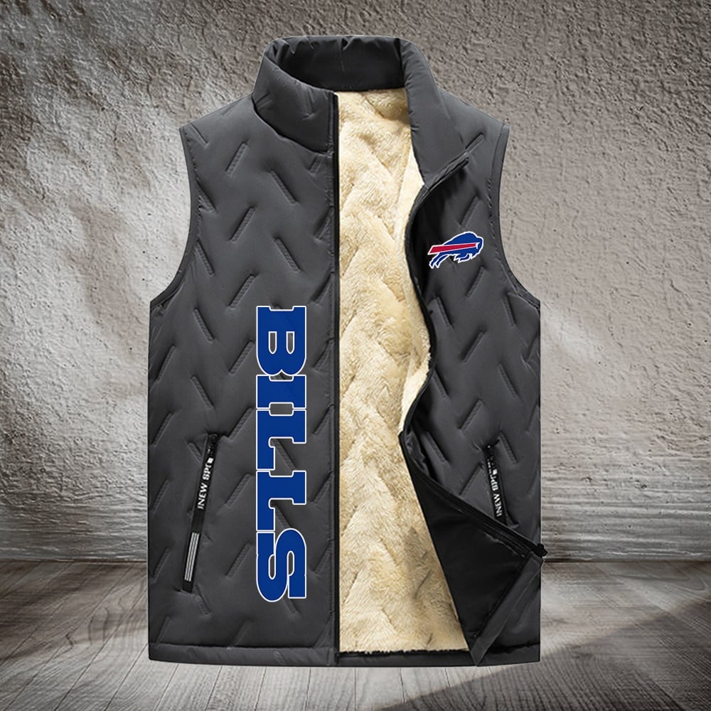 Buffalo Bills NFL Personalized Puffer Jacket For Fan