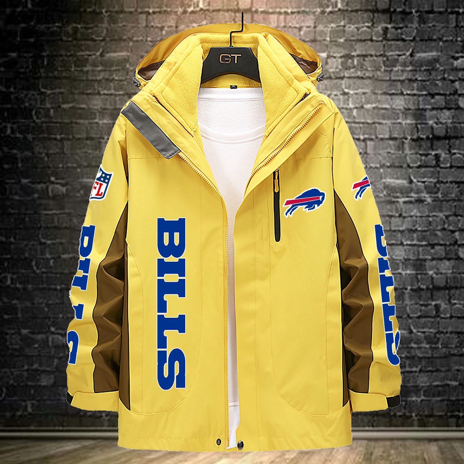 Buffalo Bills NFL Personalized Windbreaker Jacket For Fan