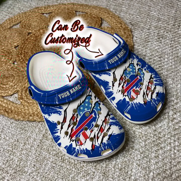 Buffalo Bills Personalized Limited Clog BG244