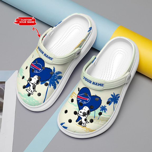 Buffalo Bills Personalized Limited Clog BGCR371