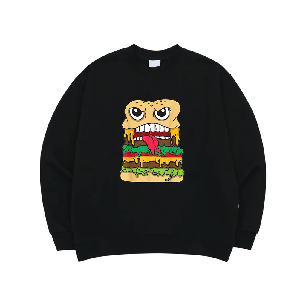 Burger Hamburger Cheeseburger Tshirt Fastfood Gift Food Frie Sweatshirt