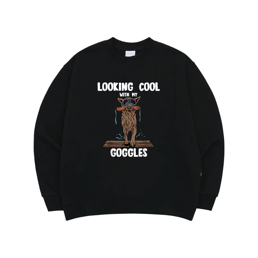 Canine Water Sport Dog Dock Jumping Funny Dog Dock Diving Sweatshirt