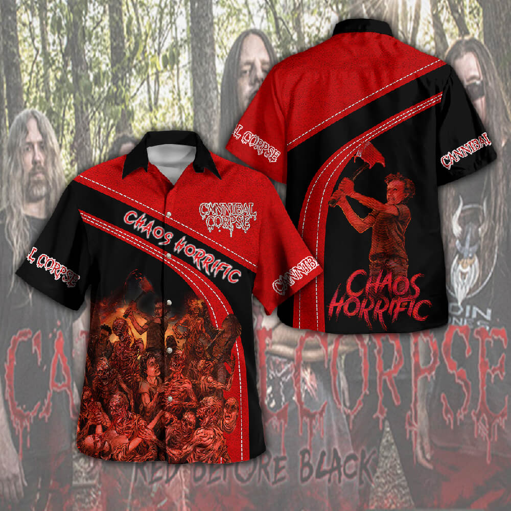 Cannibal Corpse Music Hawaiian Shirt Gifts For Fans