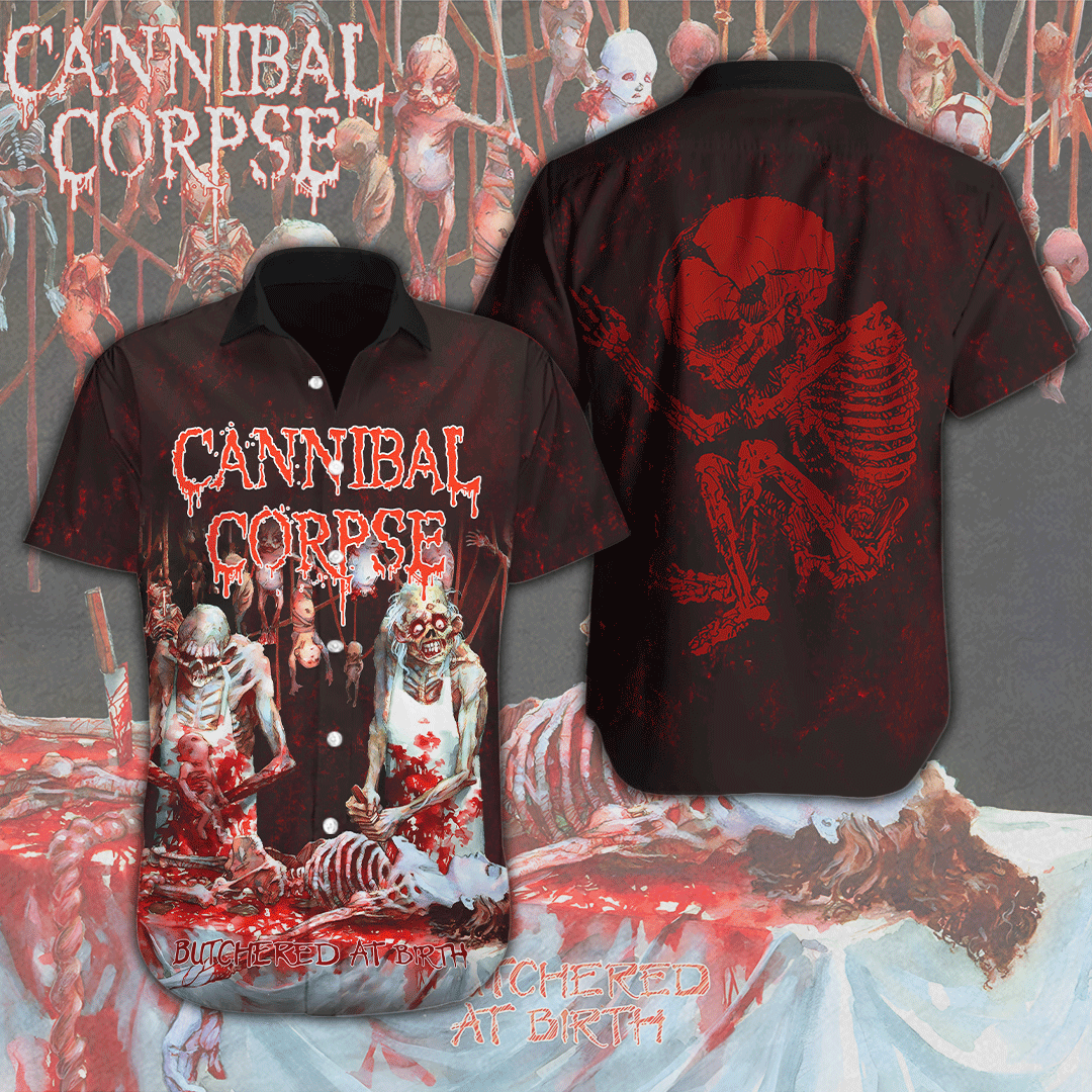 Cannibal Corpse Music Hawaiian Shirt Gifts For Fans