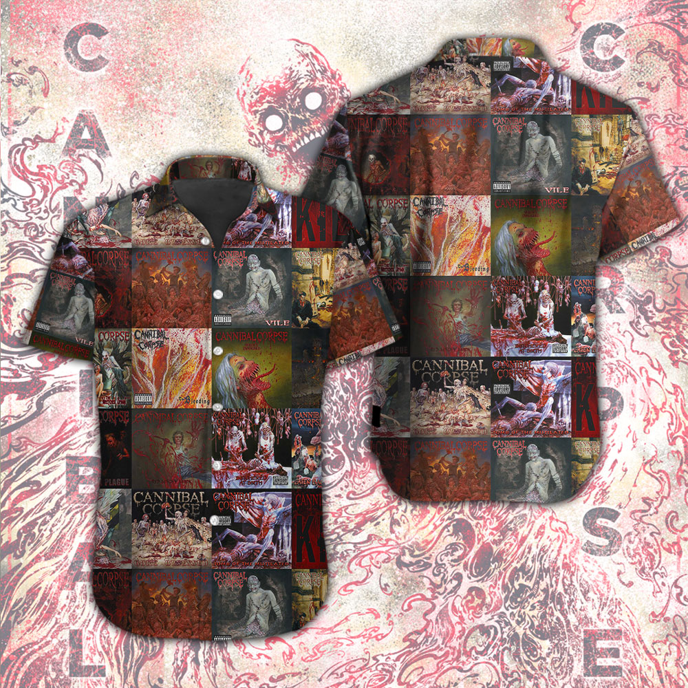 Cannibal Corpse Music Hawaiian Shirt Gifts For Fans
