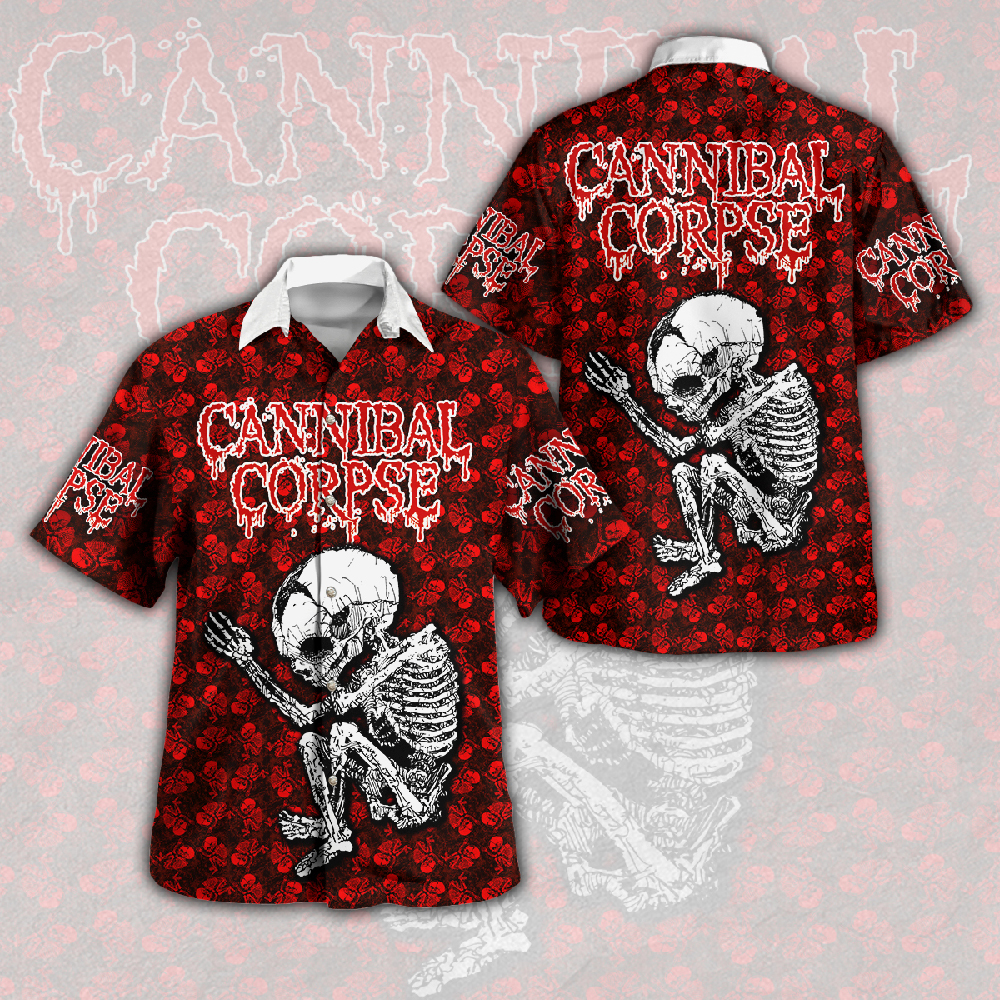 Cannibal Corpse Music Hawaiian Shirt Gifts For Fans