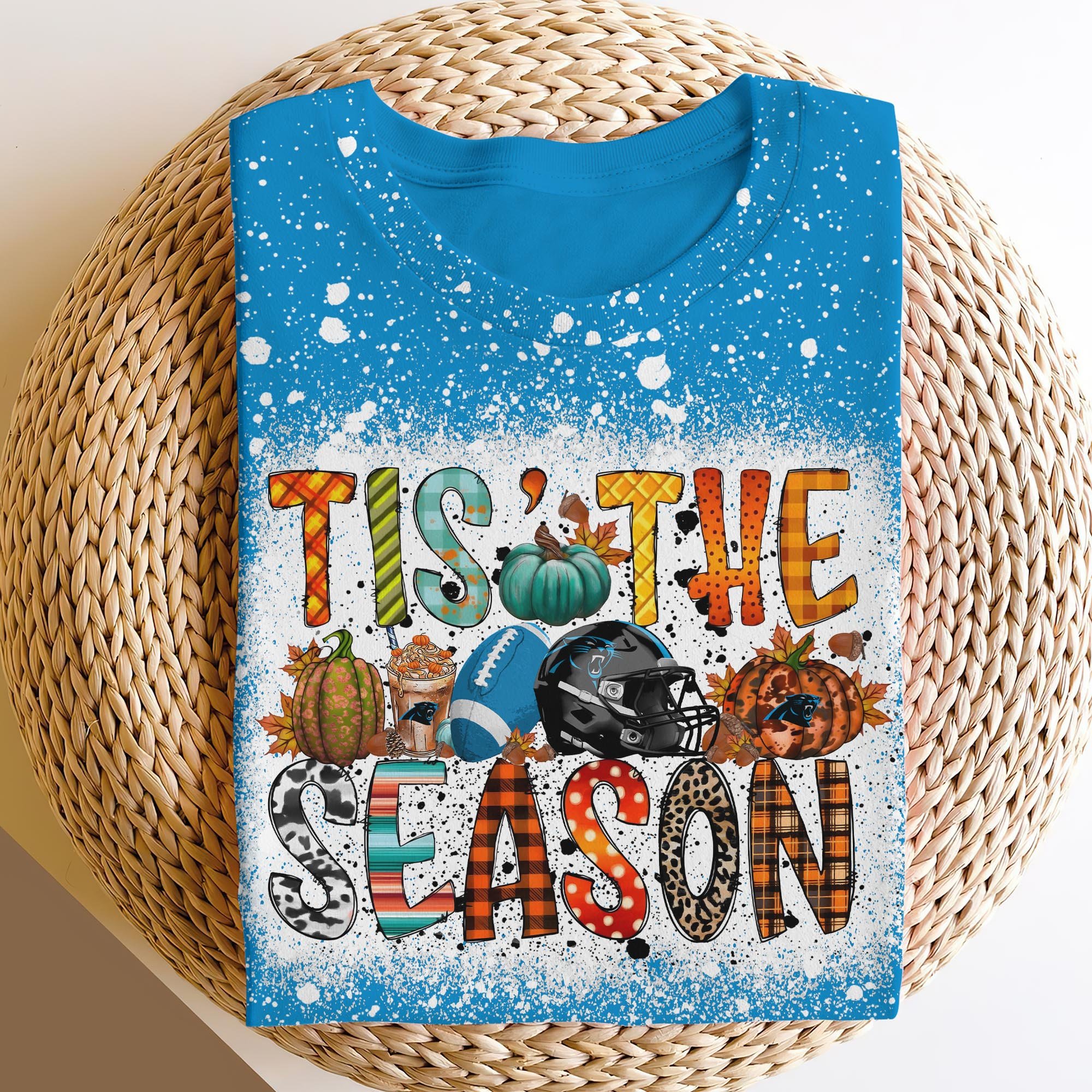 Carolina Panthers 3D Shirts, Tis The Season Shirts, Sport Shirts For Fan