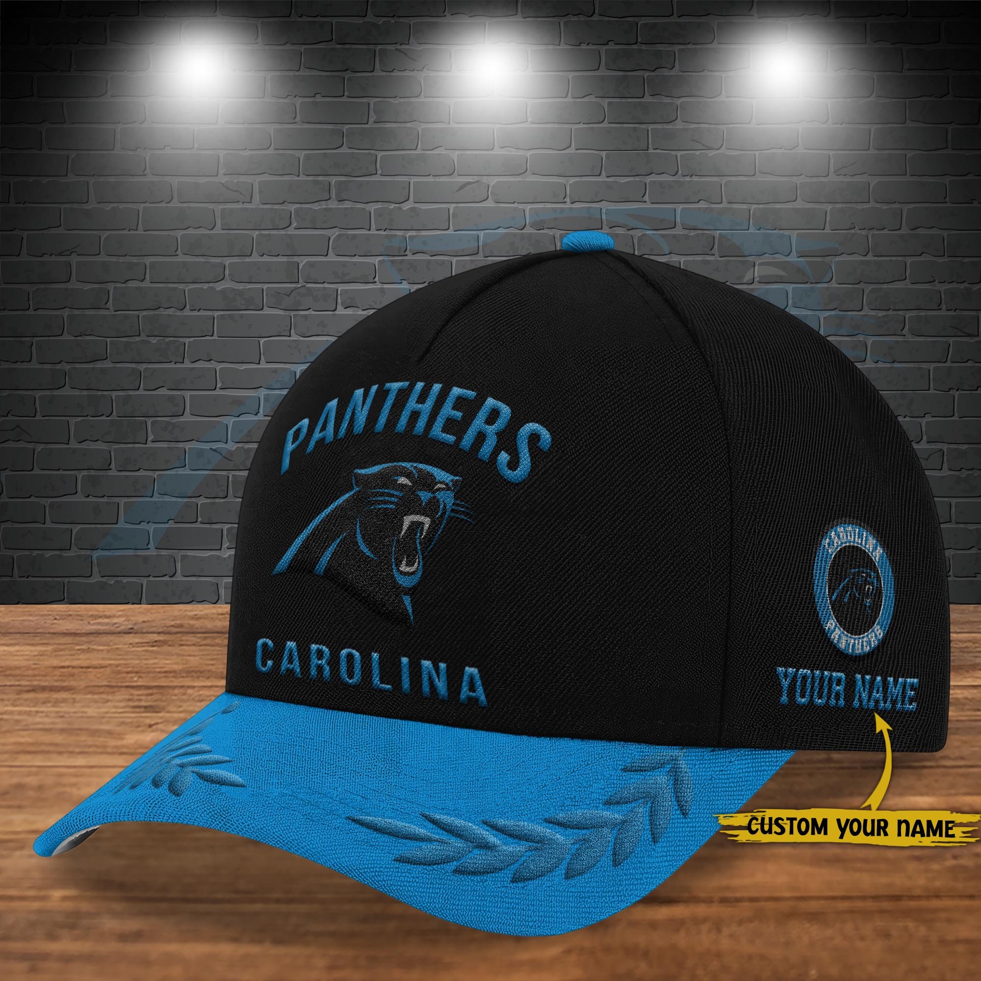Carolina Panthers Cap New 2025 Version Custom Your Name, Sport Team Cap, Sport Gift For Fans