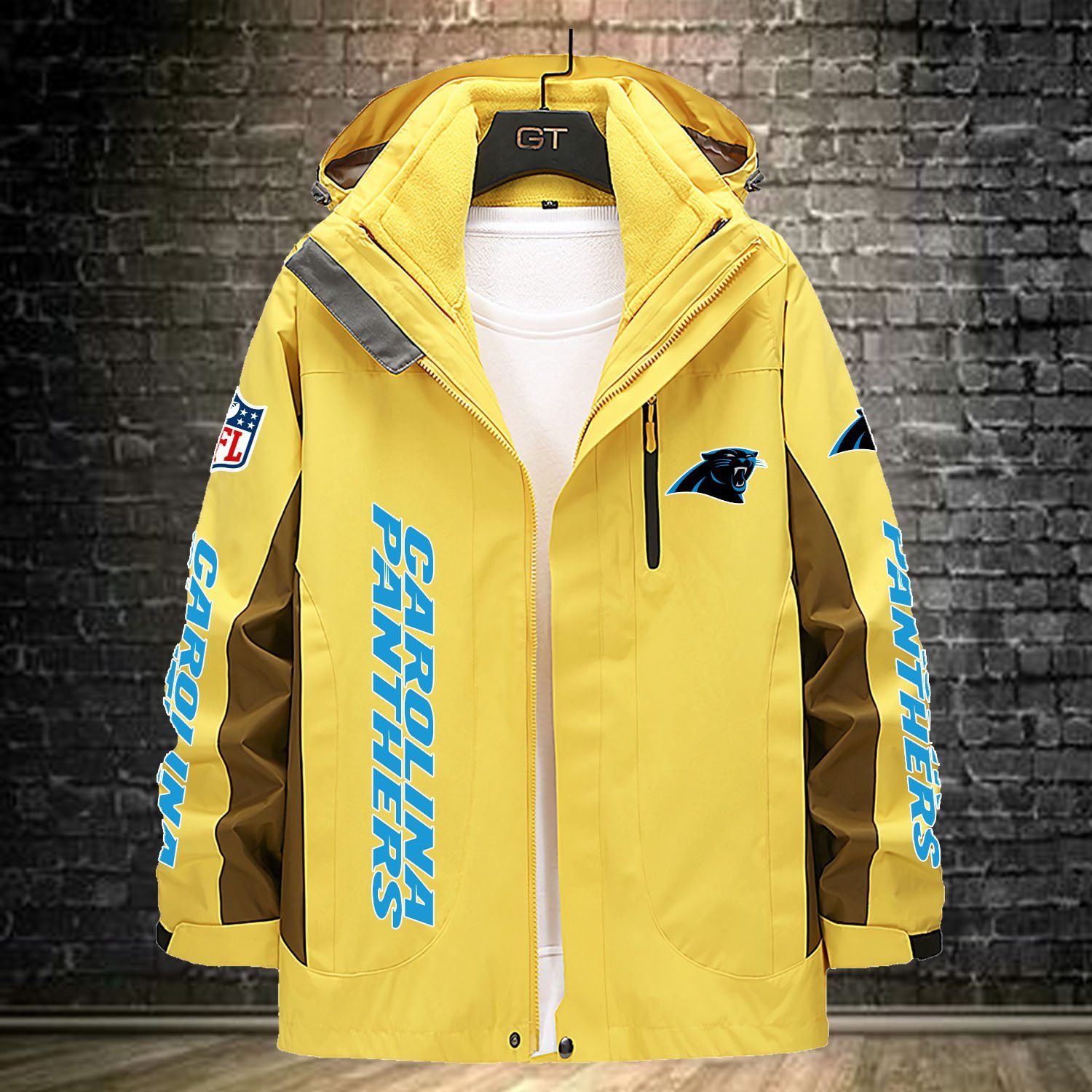 Carolina Panthers NFL Personalized Windbreaker Jacket For Fan