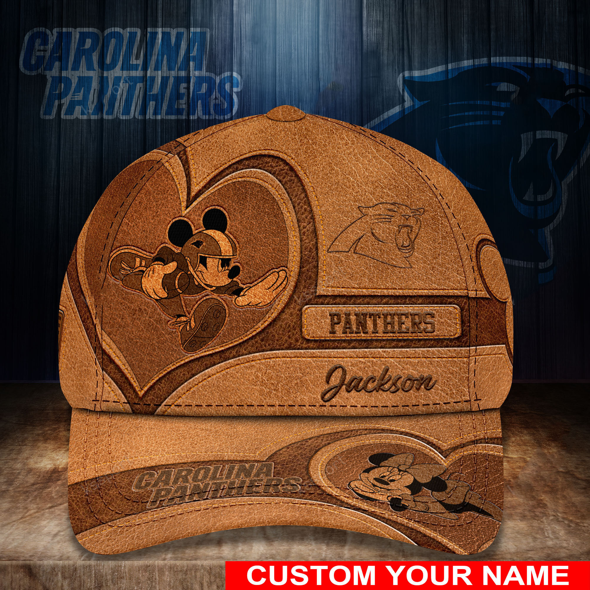 Carolina Panthers Personalized Classic Cap BB486