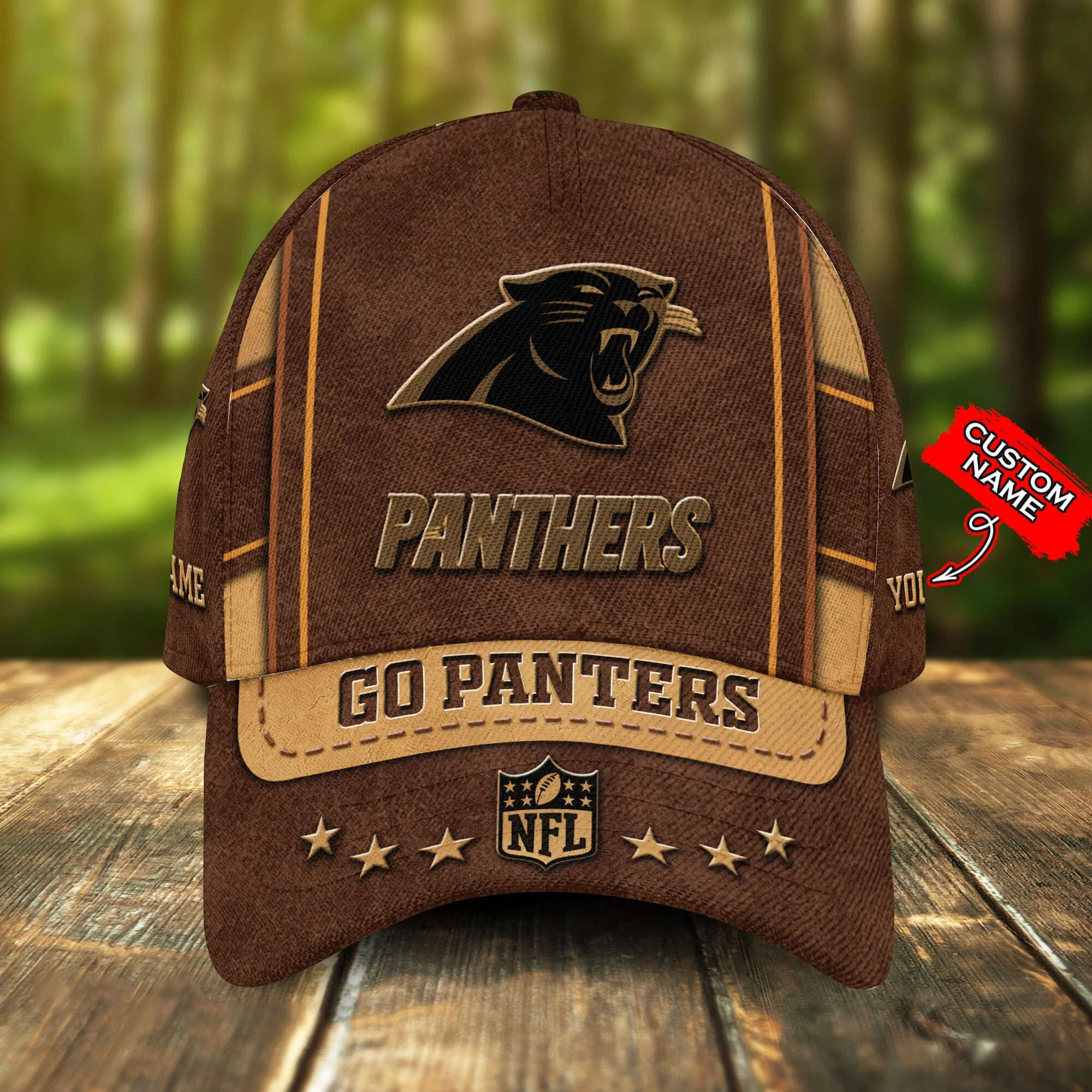 Carolina Panthers Personalized Classic Cap BG866