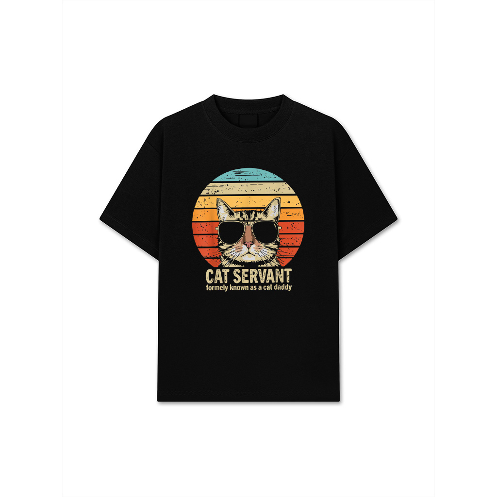 Cat Daddy Funny Fathers Day For Cat Dad T-Shirt