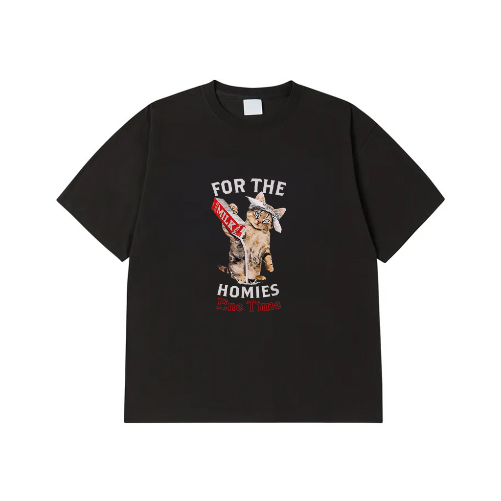 Cat Says For The Homies T-Shirt