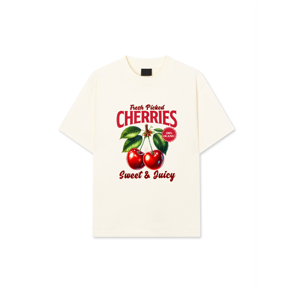 Cherry Farmer's Market Fresh Picked Cherries Cherry Lover T-Shirt 26-06-2025