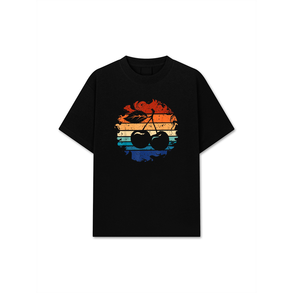 Cherry Retro Cherries Vintage 80S Style T-Shirt 26-06-2025
