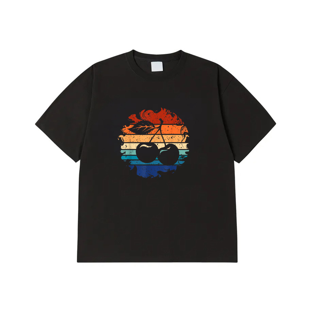Cherry Retro Cherries Vintage 80S Style T-Shirt