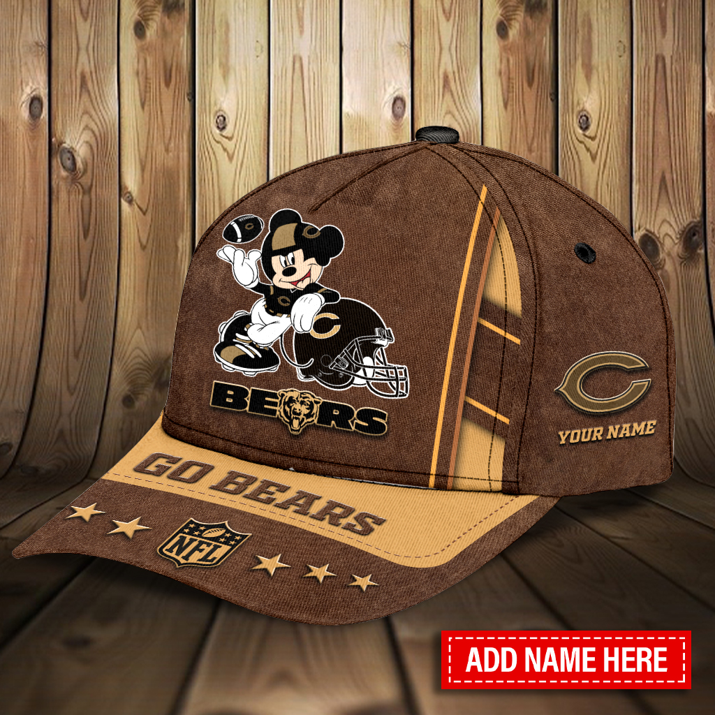 Chicago Bears Personalized Classic Cap AZCCAP019