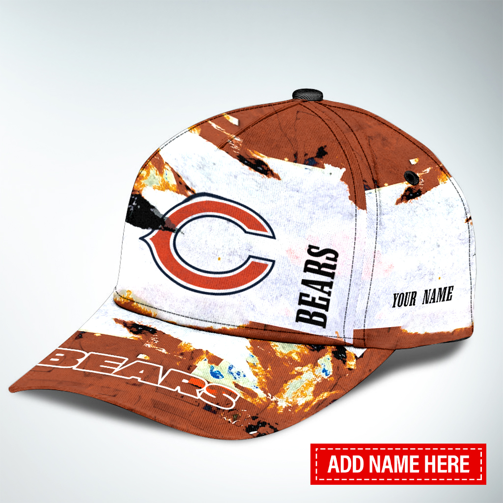 Chicago Bears Personalized Classic Cap AZCCAP092