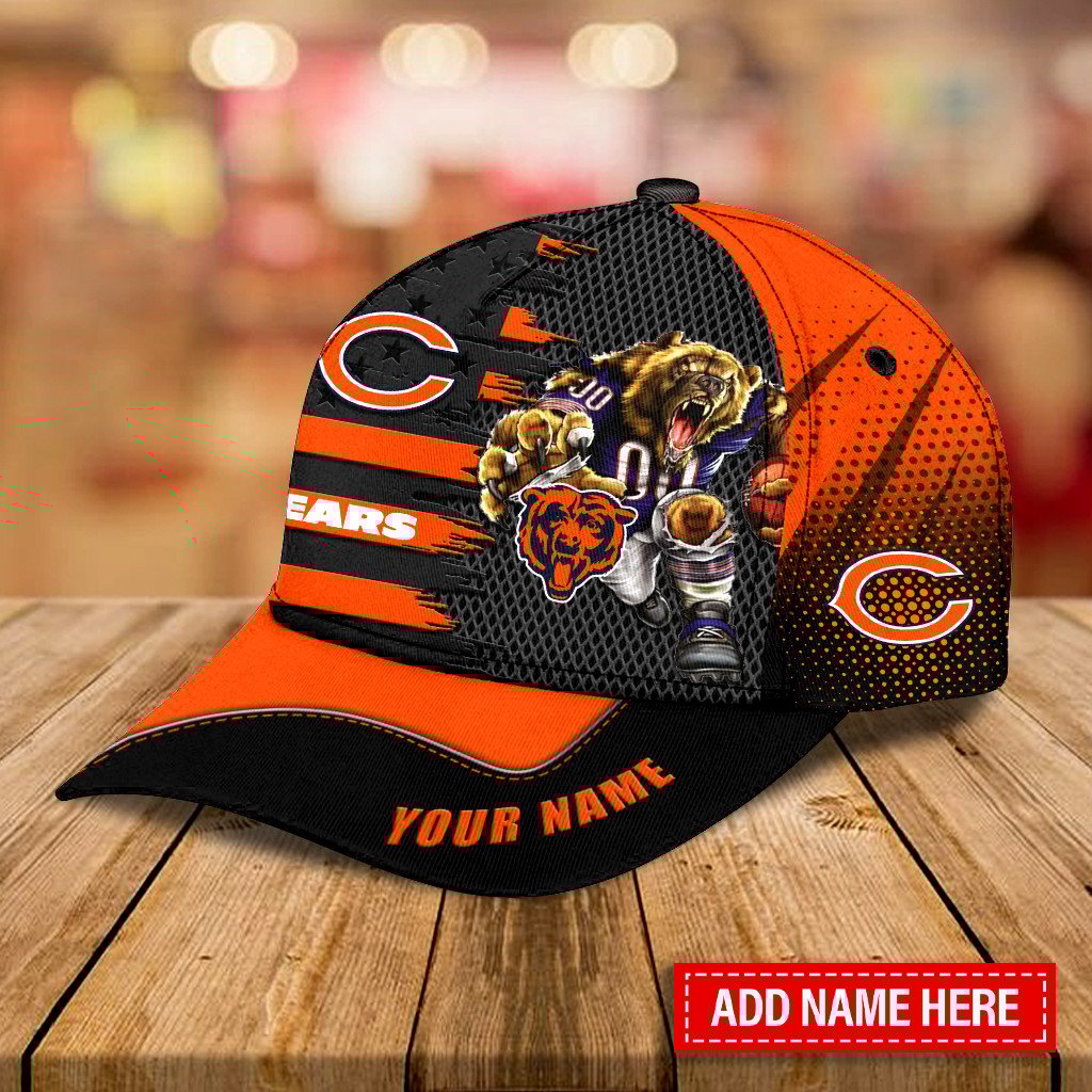 Chicago Bears Personalized Classic Cap AZCCAP113
