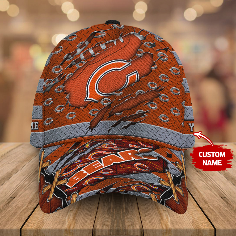 Chicago Bears Personalized Classic Cap AZCCAP464