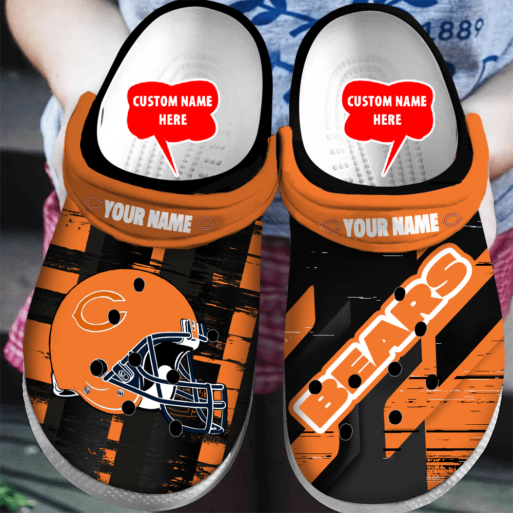 Chicago Bears Personalized Limited Clog BGCR405