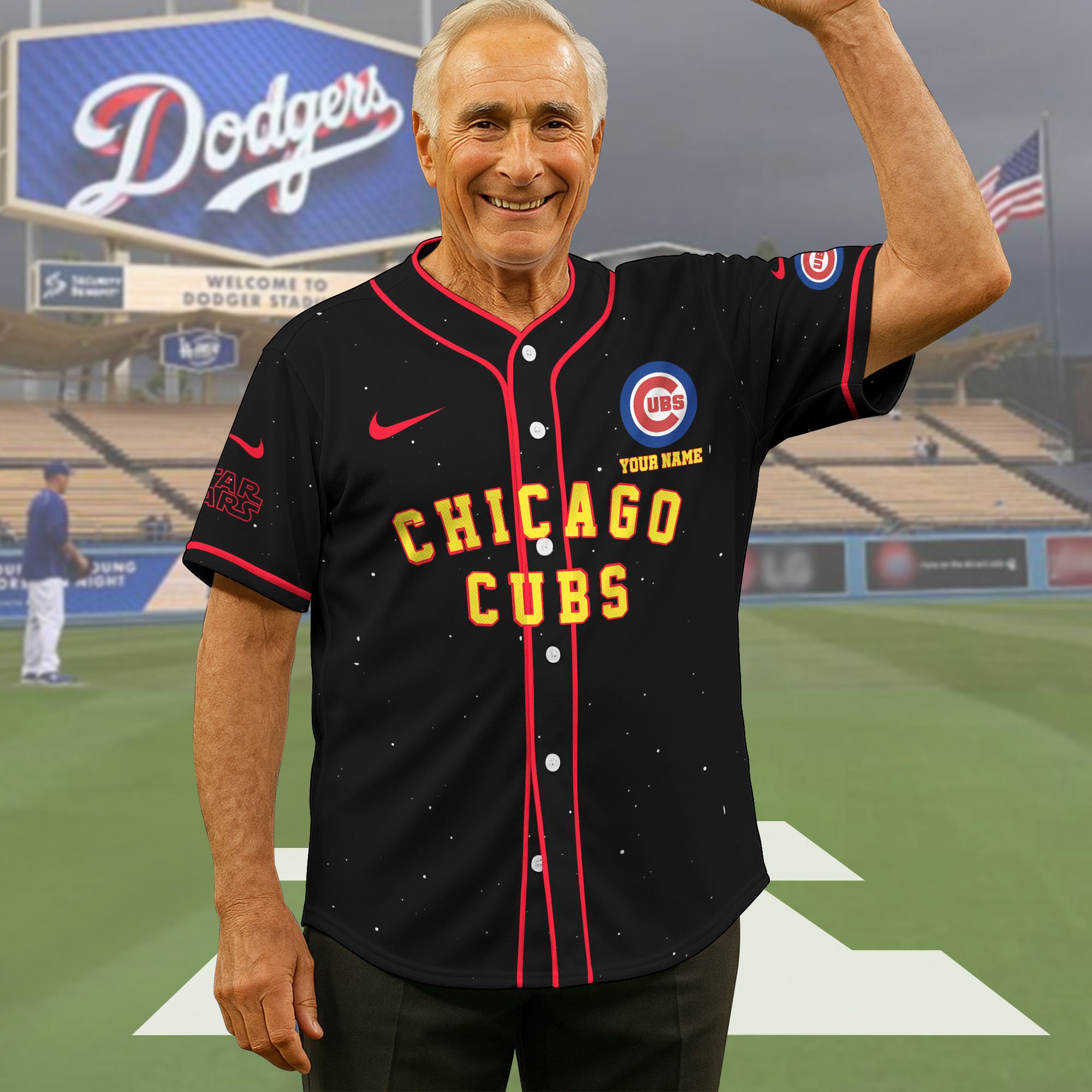 Chicago Cubs Baseball Shirt X Star War , Baseball Jersey Editions Limited 2025 Custom Name, Sport Gifts
