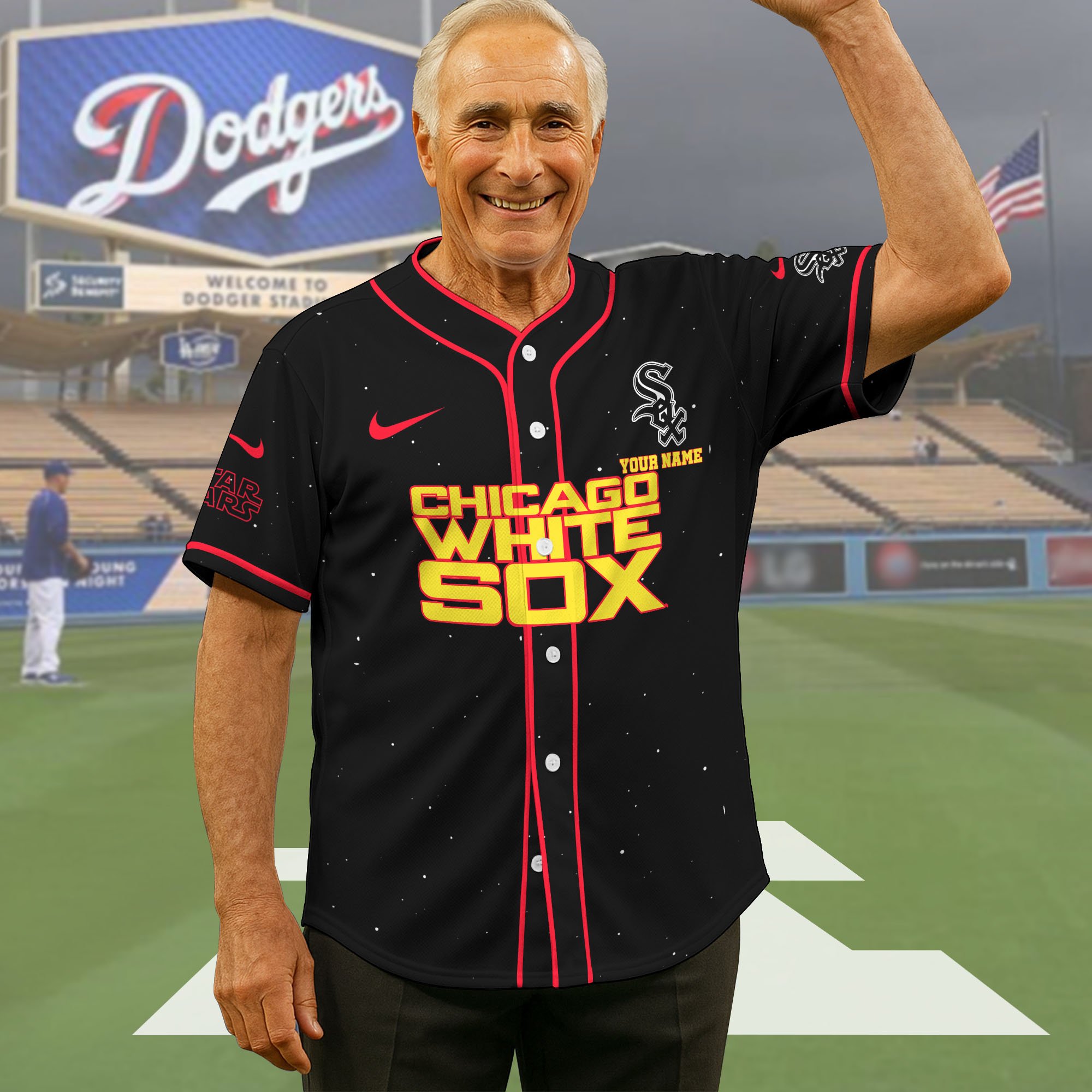 Chicago White Sox Baseball Shirt X Star War , Baseball Jersey Editions Limited 2025 Custom Name, Sport Gifts