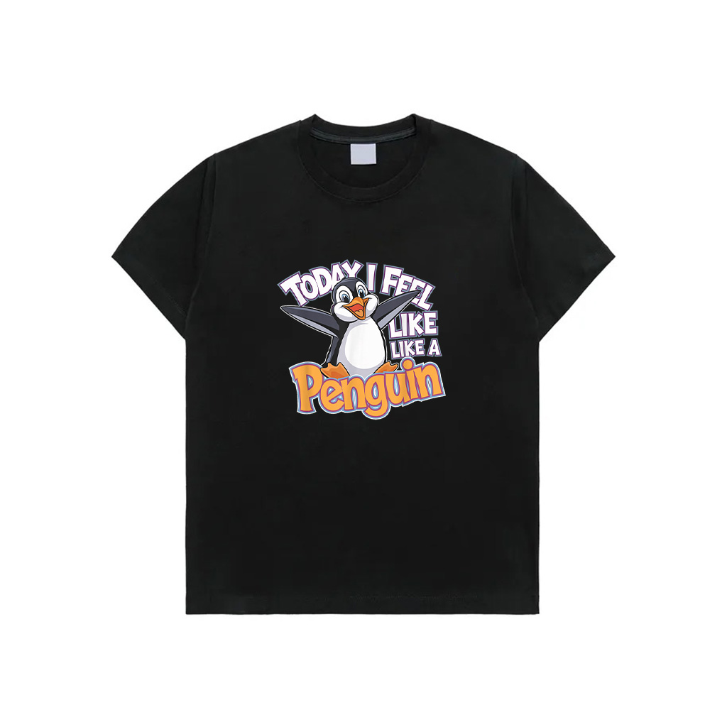 Childrens Today I Feel Like A Penguin T-Shirt