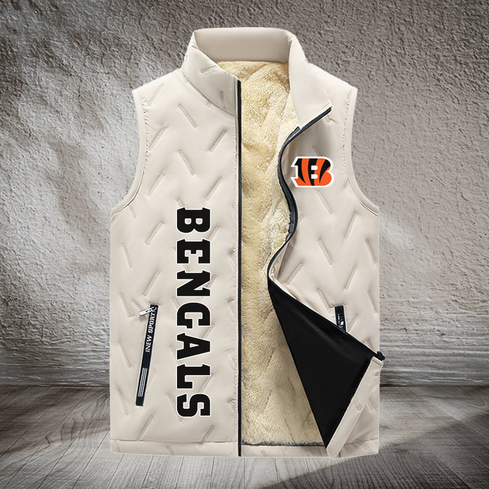 Cincinnati Bengals NFL Personalized Puffer Jacket For Fan