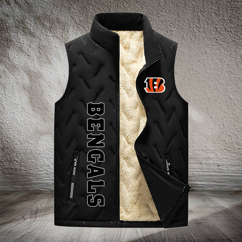 Cincinnati Bengals NFL Personalized Puffer Jacket For Fan