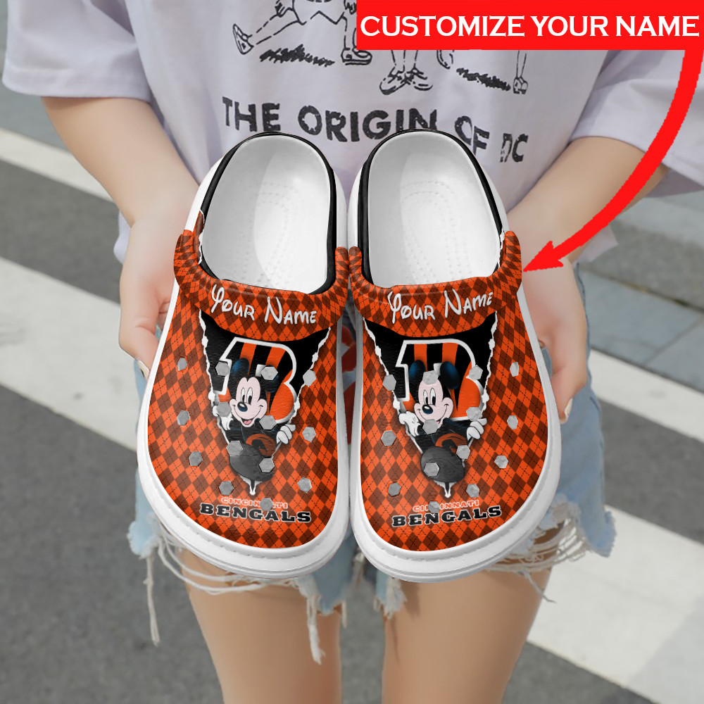Cincinnati Bengals Personalized Limited Clog BG179