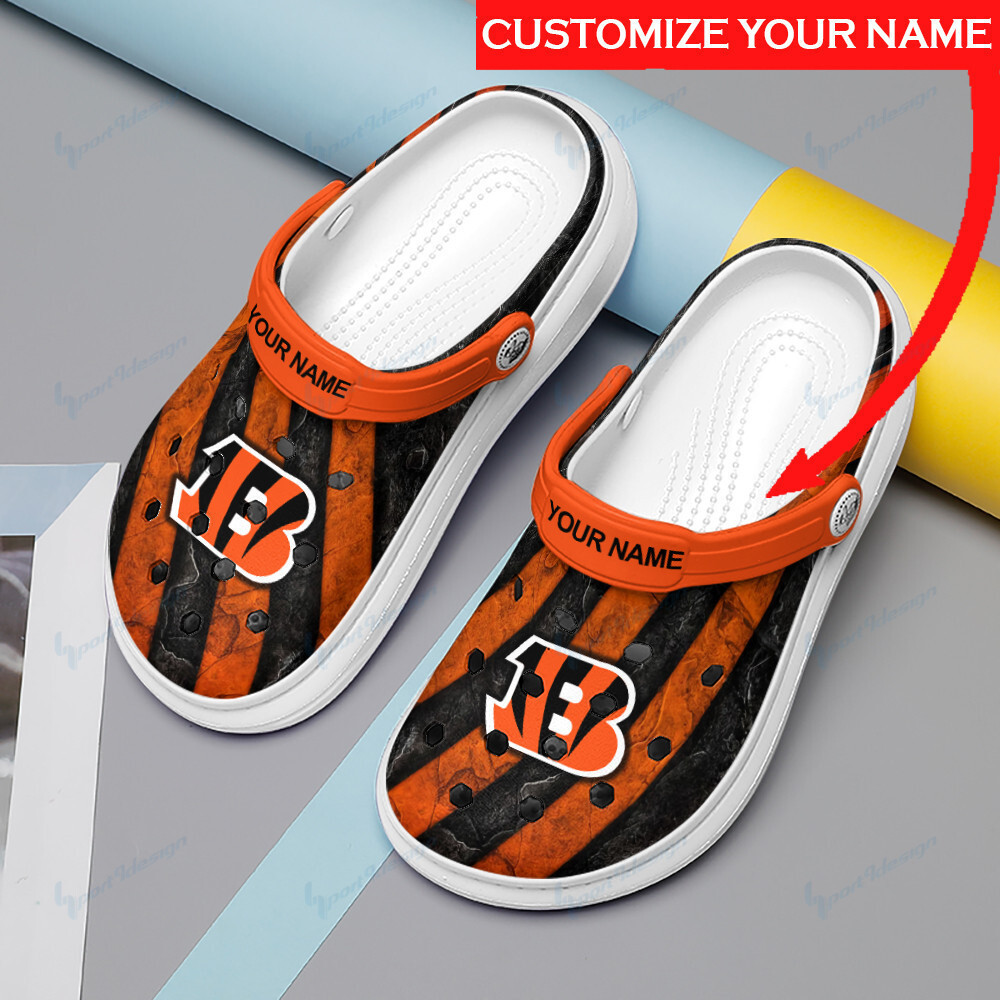 Cincinnati Bengals Personalized Limited Clog BG23
