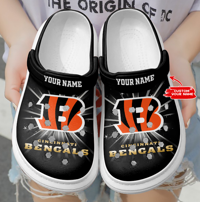 Cincinnati Bengals Personalized Limited Clog BGCR351