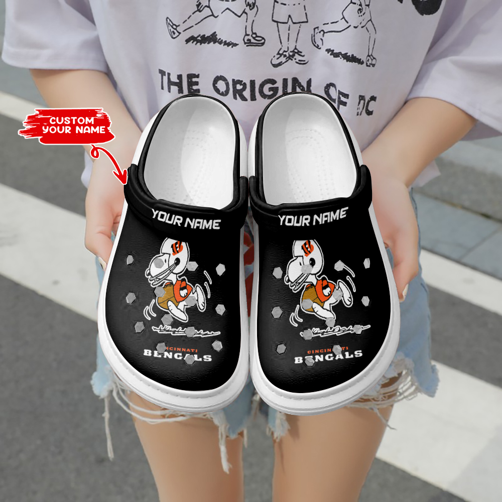 Cincinnati Bengals Personalized Limited Clog BGCR361