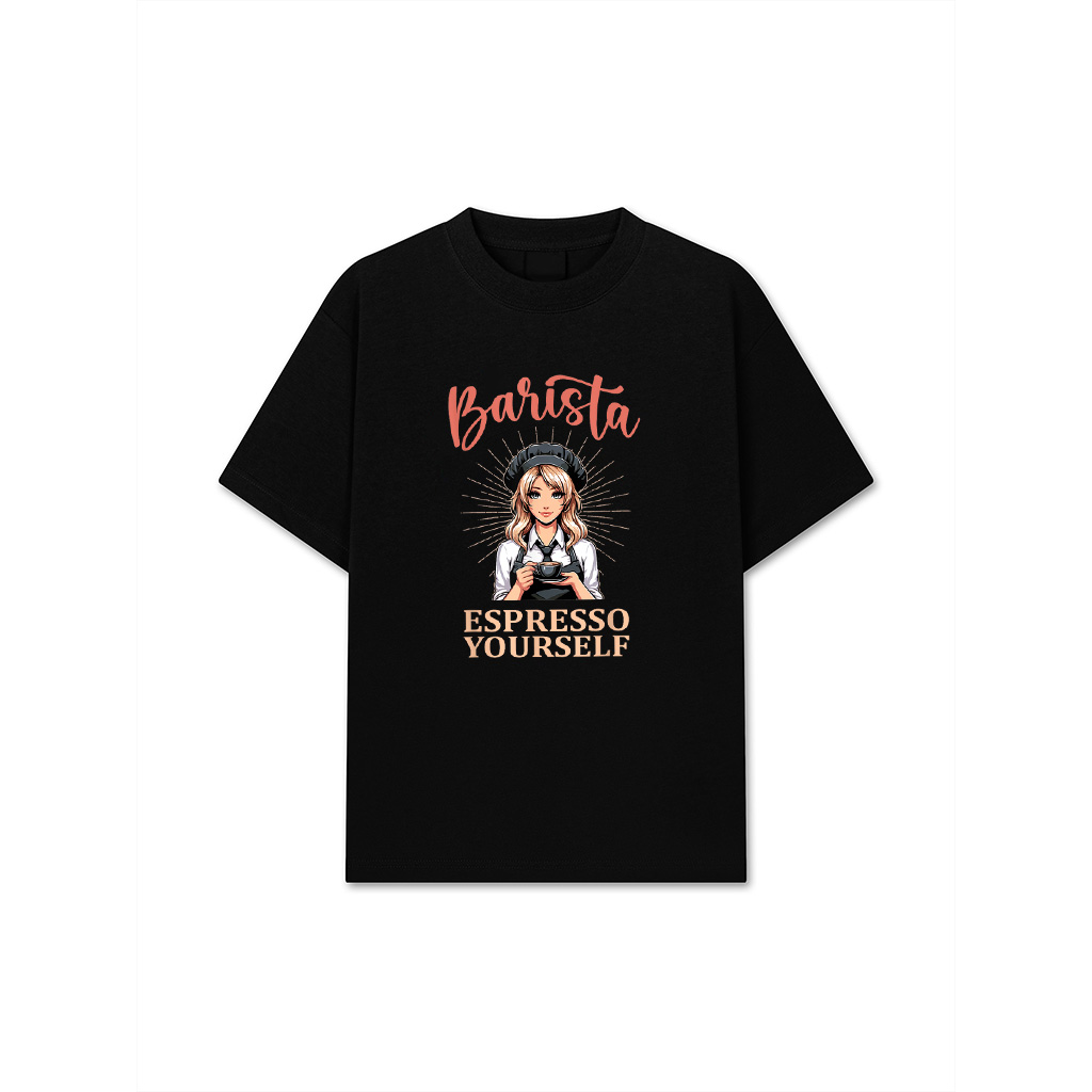 Classic Espresso Yourself Vintage Barista Coffee Lover T-Shirt