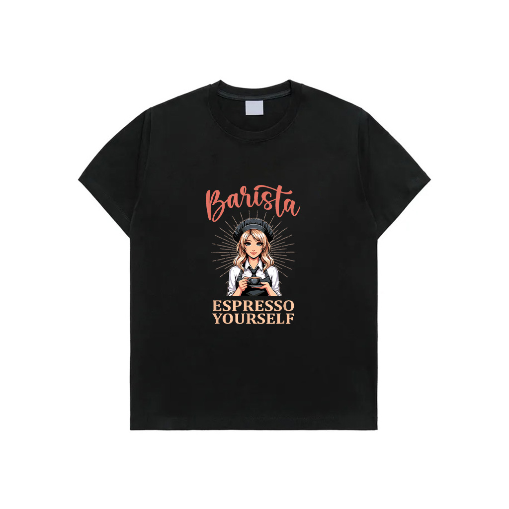 Classic Espresso Yourself Vintage Barista Coffee Lover T-Shirt