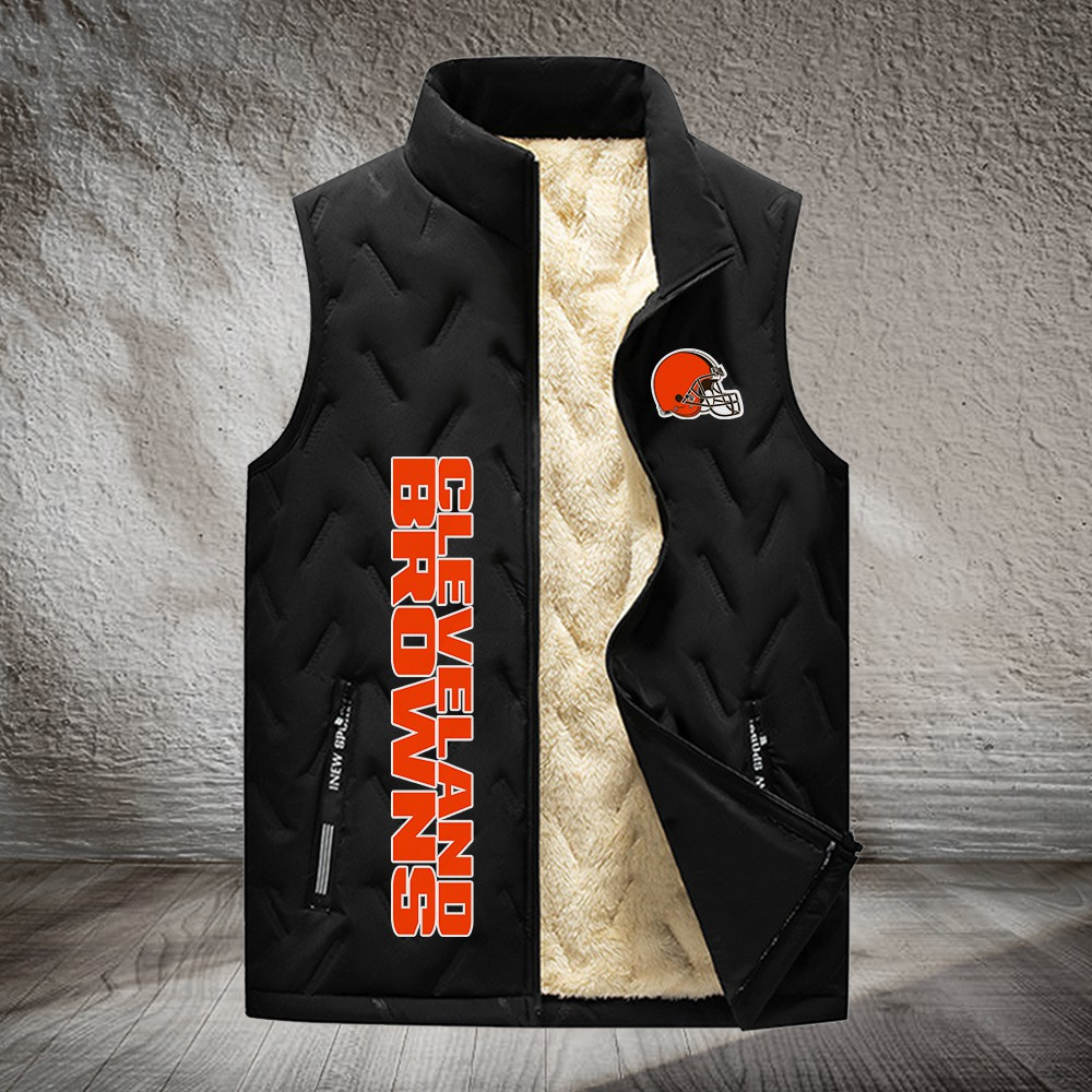 Cleveland Browns NFL Personalized Puffer Jacket For Fan